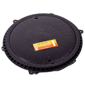 Tampa para Caixa Inspeção e Gordura 50cm Preto Brec