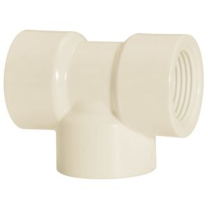 Tee 11/2 Pvc Roscável Branco Amanco