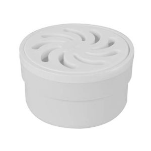 Ralo Sifonado 100x52x40mm Branco Redondo Amanco