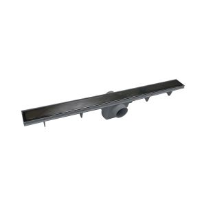 Ralo Linear 70cm Grelha Inox Sifonada Cinza Amanco