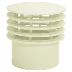 Terminal Ventilação 50mm Pvc Branco Amanco