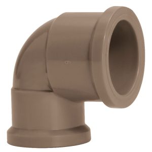 Joelho 90° Red 25x20mm Pvc Sold Marrom Amanco