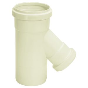 Junção Invertida 100x50mm Pvc Esgoto Branco Amanco