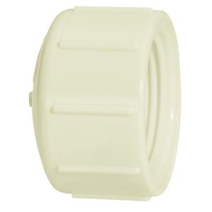 Cap 1 Pvc Rosc Branco Amanco