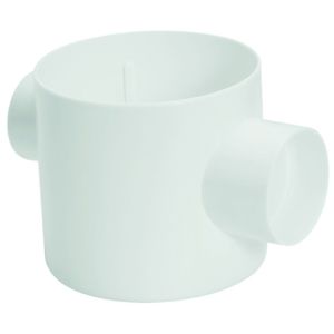 Corpo Caixa Seca N98 100x100x50/40mm Branco Amanco