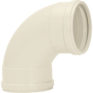 Curva Cta Pe 75mm Pvc Esgoto Serie r Cinza Amanco