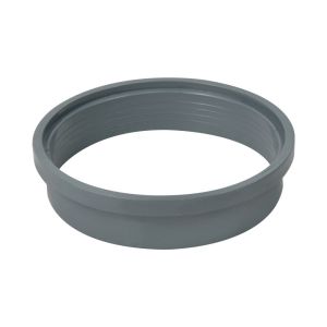Porta Grelha Pvc 100mm Cinza Redondo Amanco