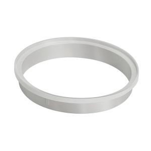 Porta Grelha Pvc 150mm Cinza Redondo Amanco