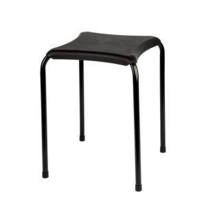 Banqueta 36cm Petra Preto Diagonal