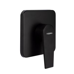 Misturador Base Monocomando para Chuveiro 1/2" Livo Preto Addra