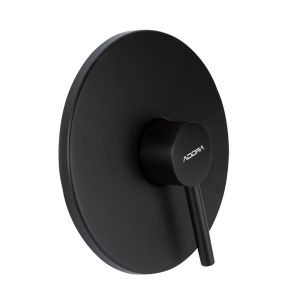 Misturador Base Monocomando para Chuveiro 1/2" Hygge Preto Addra