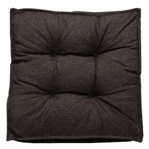 Almofada Futton 45x45cm Saturno Marrom Café Linho Diagonal