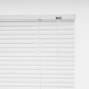 Persiana Horizontal Alumínio Etincelle Branco 140x160cm Diagonal