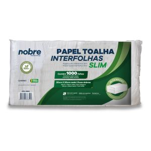 Papel Toalha 1000fls Interfolha Branco Goedert