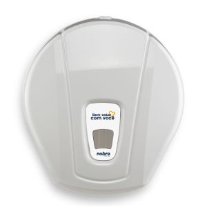 Dispenser 500m P/papel Higiênico Cinza/Branco Goedert