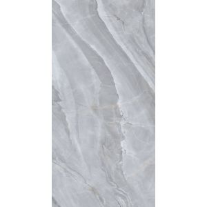 Porcelanato Laury Cinza Retificado Polido 80x160 Málaga