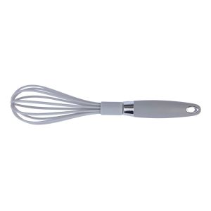 Batedor Manual 30cm Fouet Cinza Casa&ideia