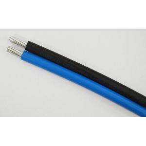 Cabo Multiplexado 16mm Triplex 1kv 90°c Preto Azul Corfio