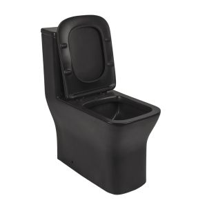 Kit Vaso Sanitário Monobloco Acionamento Duplo 3/6L Londres Preto Addra