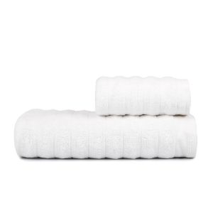 Jogo de Toalhas 2 Peças Aura Off White Atlântica