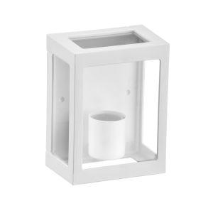 Arandela 1 Lâmpada Linha Onix Branco E27 Dital