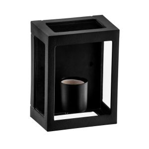 Arandela 1 Lâmpada Linha Onix Preto E27 Dital