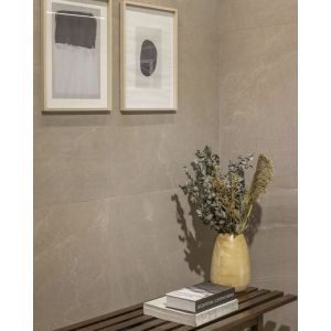 Porcelanato Gobi Greige Retificado Polido 84x84 Eliane