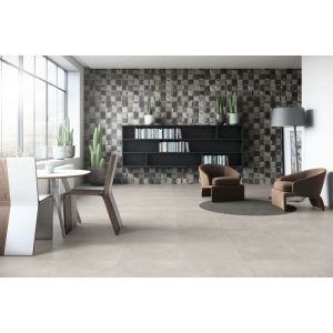 Porcelanato Munari Cimento Retificado Acetinado 60x60 Eliane