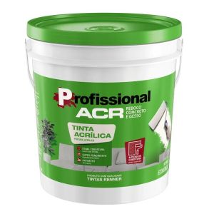 Tinta Acrilica 16l Profissional Palha  Fosco Renner