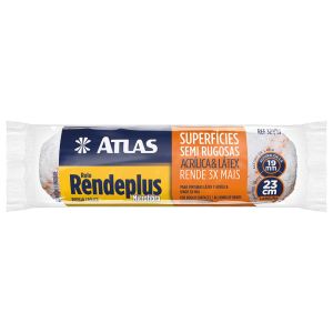 Rolo Lã 23cm Rendeplus 327/19 Branco Atlas