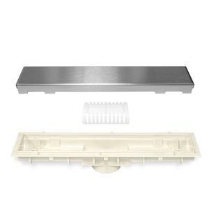 Ralo Linear Oculto 25,3x4,7x4,9cm 2618 Branco Multicerto