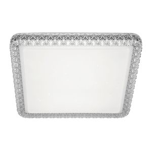 Plafons Led Quadrado 24w Shine Transparente Bivolt Blumenau Iluminação