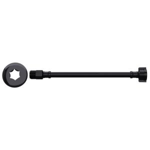Engate Flexível 40cm 1/2" Preto Blukit