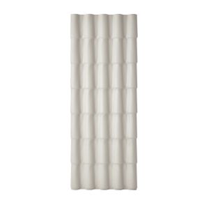 Telha PVC 0,86x2,30mx2mm Colonial Concreto Tubozan