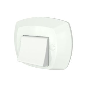 Acabamento para Valvula Descarga Abs Br Blukit Branco Blukit
