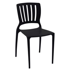 Cadeira Plastico Manu Preto Tramontina