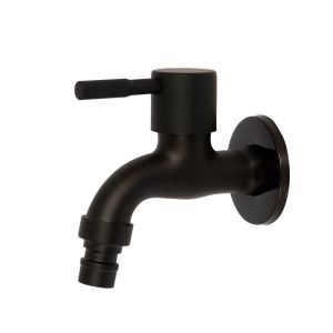 Torneira para Tanque e Máquina de Parede 1/2" Lucas Preto Hidrofama