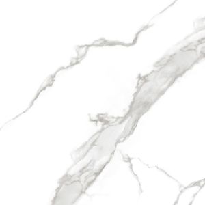 Piso Cerâmico R70631 Branco Cinza Retificado Acetinado 70x70 Ilhabella