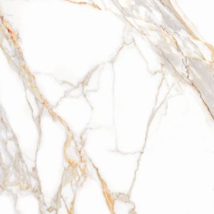 Piso Cerâmico Aludra Marmorizado Retificado Polido 83x83 Málaga