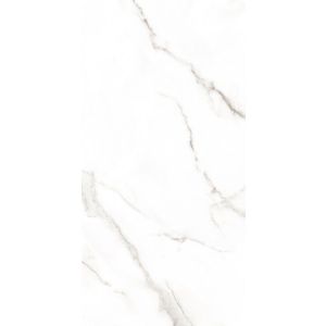 Revestimento Parede Paros Selah Lux Branco Marmorizado Retificado Brilhante 37x74 Ilhabella