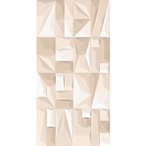 Revestimento Parede Geobege/menfi Bege Retificado Acetinado 37x74 Ilhabella