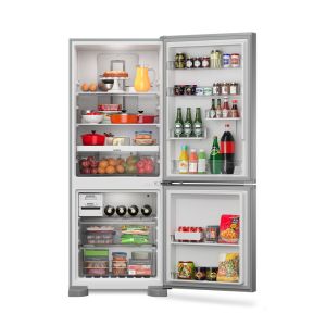 Geladeira Bre57fk 447l Inox 220v Brastemp