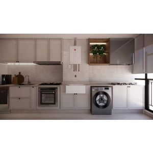 Aquecedor Passagem Gás Digital 35l/min Glp Branco Rheem
