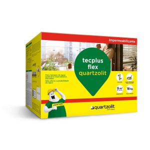 Impermeabilizante 18kg Tecplus Flex Cinza Quartzolit