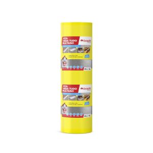 Fita Auto-adesiva Veda Tudo Alumínio 60cmx10mx7mm Quartzolit