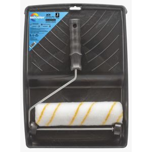 Conjunto para Pintura 23cm 3 Peças Preto Solcolor