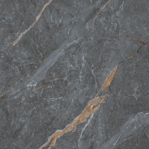 Piso Cerâmico Dommus Cinza Marmoriz Flat Brilhante 82x82 Ilhabella