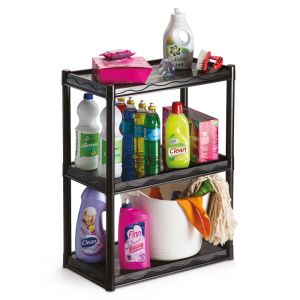 Estante Plástico 2003 Preto Dasplast