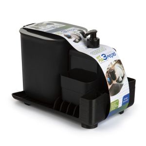 Kit Organizar Pia 2012 Preto Dasplast