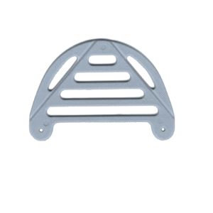 Passarinheira Plástico Brasilit Eternit 50 Peças Cinza Metasul